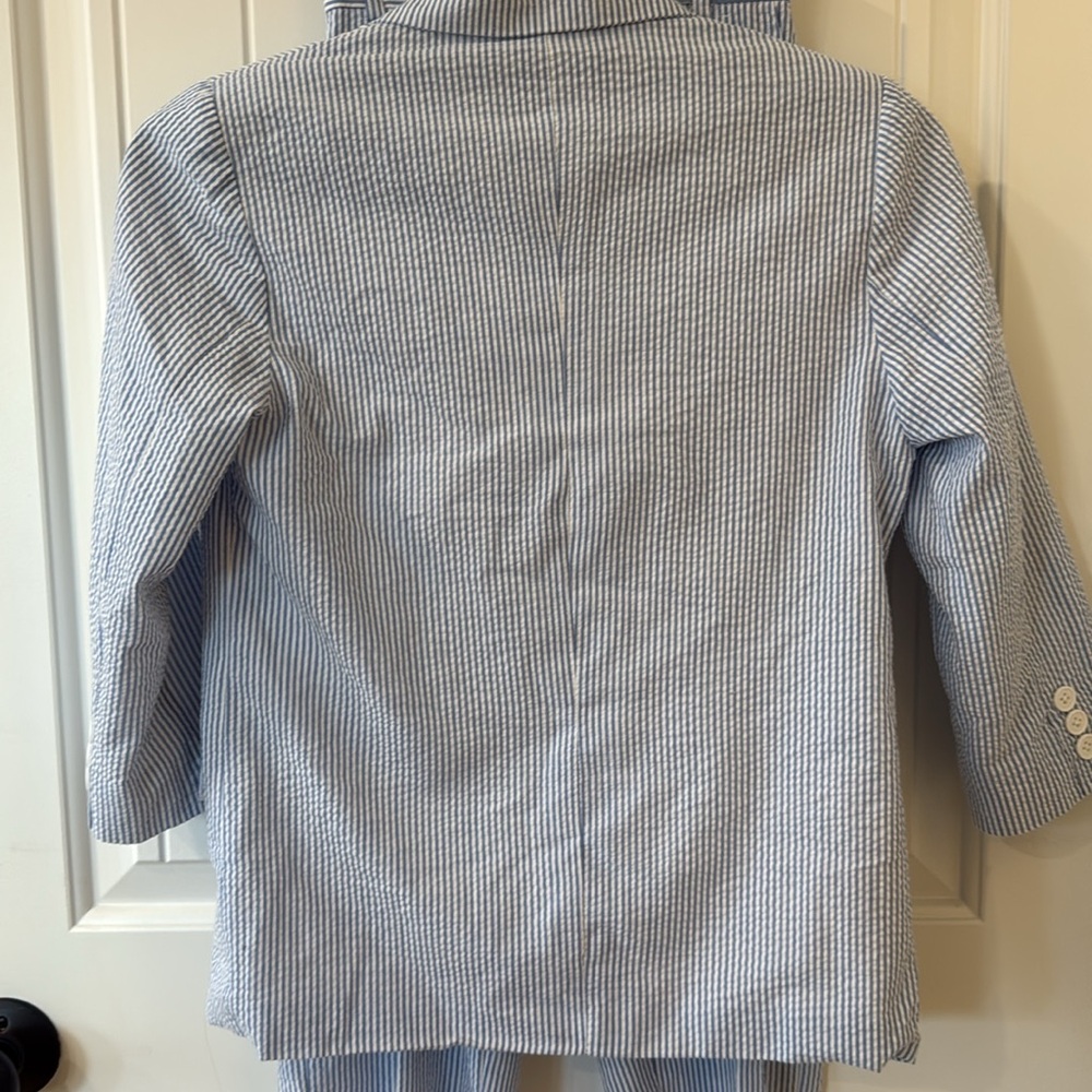 GINO GIOVANNI new without tag boys Searsucker perfect for spring/Easter size 10 - Picture 6 of 12